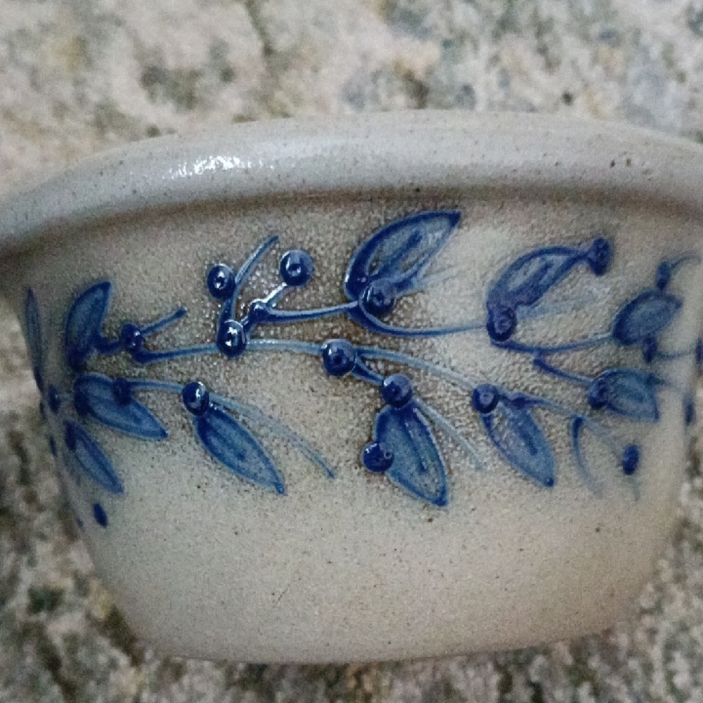 Salmon Falls Pottery Butter Dish W/Lid 2009 Decor By Don Haines - Picture 4 of 10